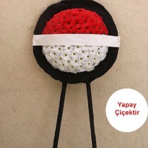 Cenazeye Yapay Çelenk