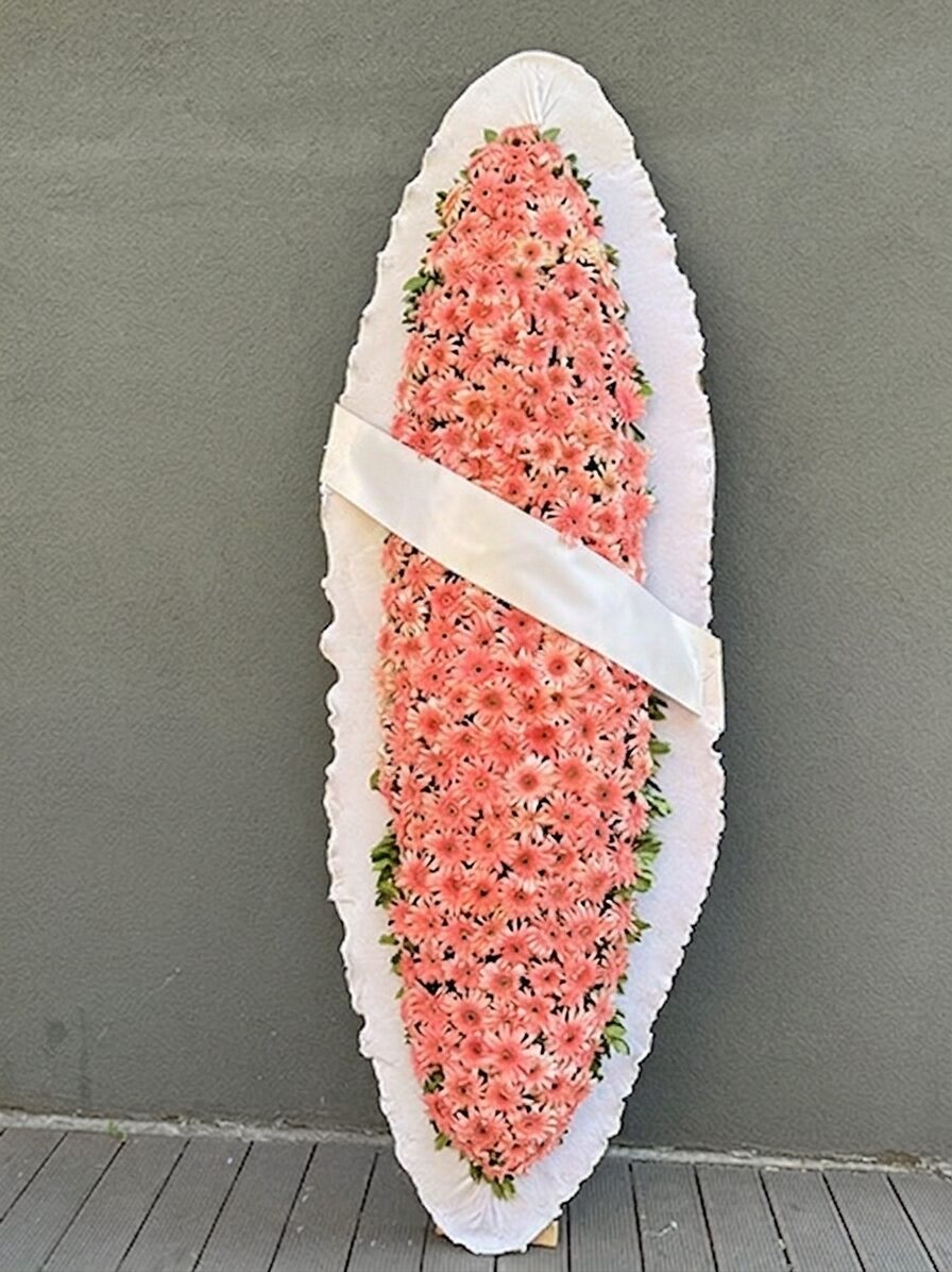 Pembe Gerbera Düğün Çelengi